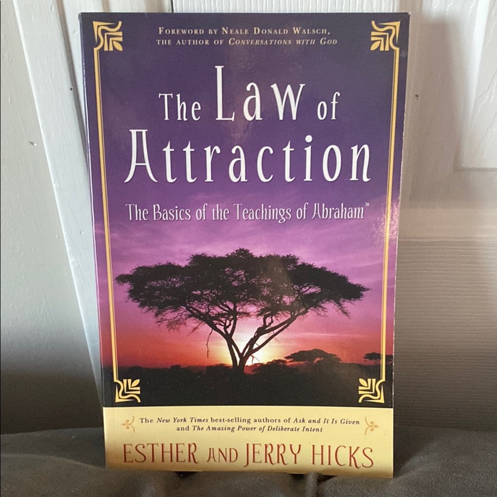 The Law of Attraction by Esther and Jerry Hicks - Purple Cover